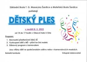 Dětský ples 1