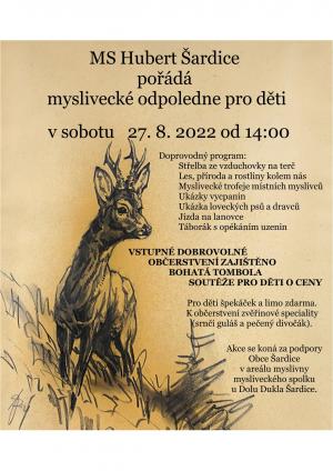 Myslivecké odpoledne pro děti 1