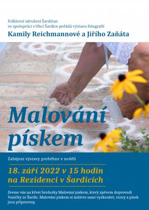 Malování pískem 1