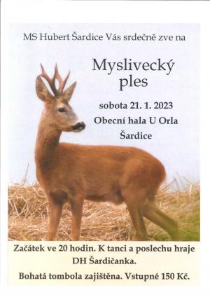Myslivecký ples 1