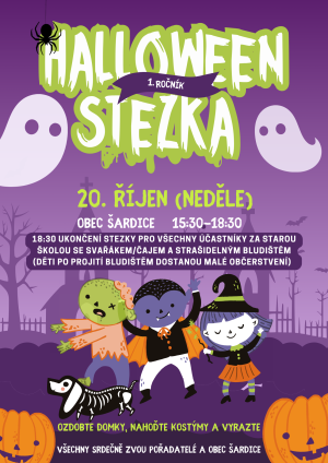 Halloween stezka