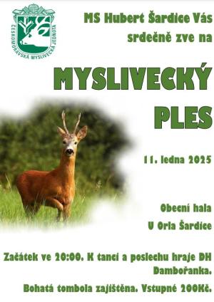 Myslivecký ples 1