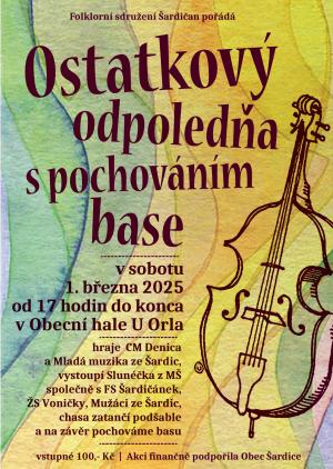 Ostatkový odpoledňa s pochováváním base 1