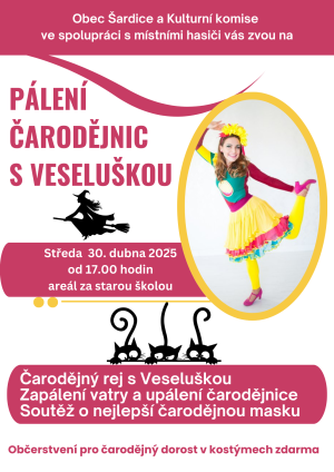 Pálení čarodějnic s Veseluškou 2
