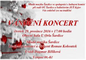 Vánoční koncert Mladé muziky