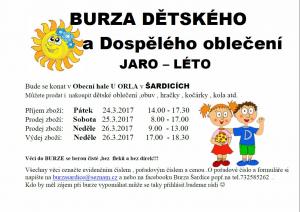 Dětská burza a burza krojů