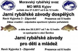 Jarní rybářské závody dospělých 1