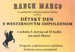 Dětský den Ranč Marco 1