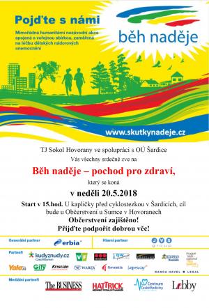Běh naděje - pochod pro zdraví 1