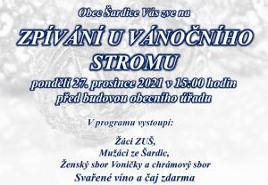 Zpívání u vánočního stromu 2